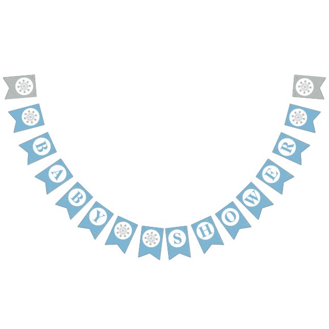 Drapeaux de baby shower - Garçon Babyshower (Tout)