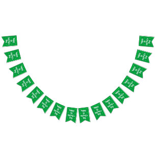 Drapeaux de battage de la Saint Patrick par dalDes
