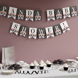 Drapeaux de Bunting de la fête du Baby shower Cute