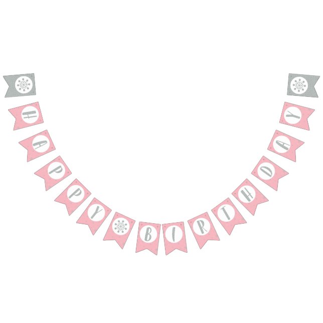 Drapeaux de Guirlande Joyeux Anniversaire - Annive (Tout)