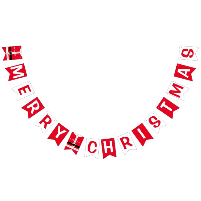 Drapeaux de Noël Père Noël Cadeau Joyeux Noël (Tout)