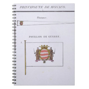 Drapeaux du Monaco, d'un livre français des