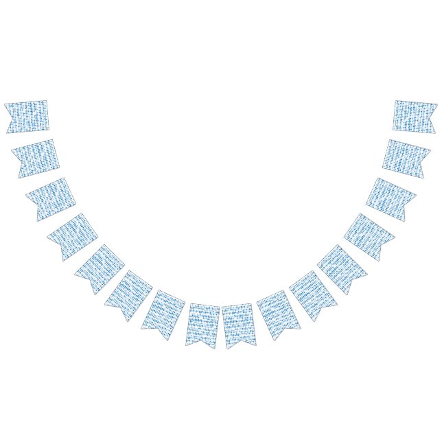 Drapeaux Motif triangle bleu - Décor moderne (Tout)