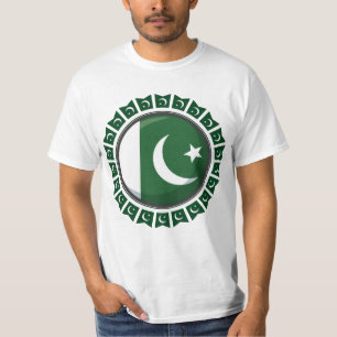 Drapeaux pakistanais : T-Shirt Fièrement Affiché