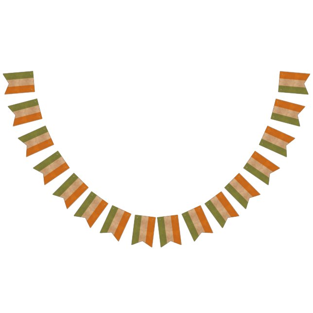 Drapeaux rouillés de Bunting Irlandais (Tout)