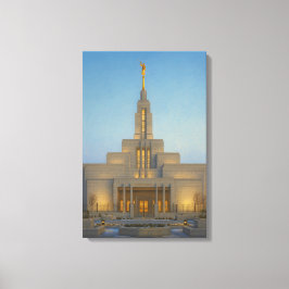 Draper Utah Temple Painting™ LDS Wall Art Leinwand