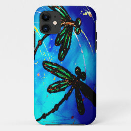 Draquelly Flit Electric Blue Case-Mate iPhone Hülle