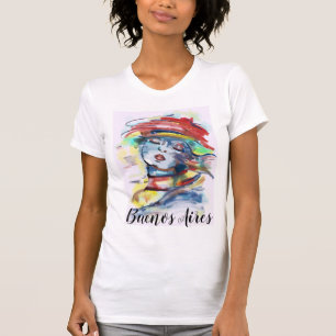 Drastische Frauen-Malerei Buenos Aires Argentinien T-Shirt