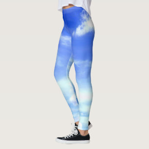 Drastischer blauer Himmel Leggings