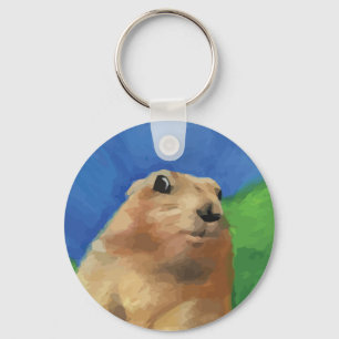 Drastischer Chipmunk Schlüsselanhänger