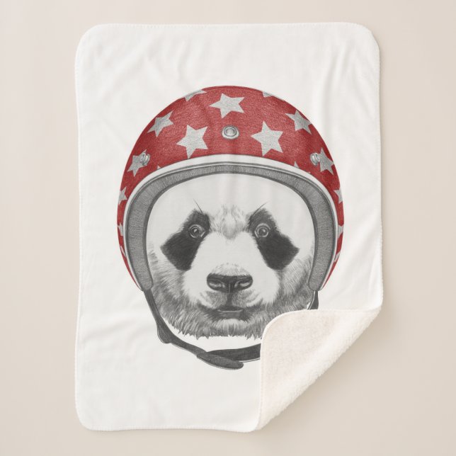 Draufgänger-Panda Sherpadecke (Vorderseite)