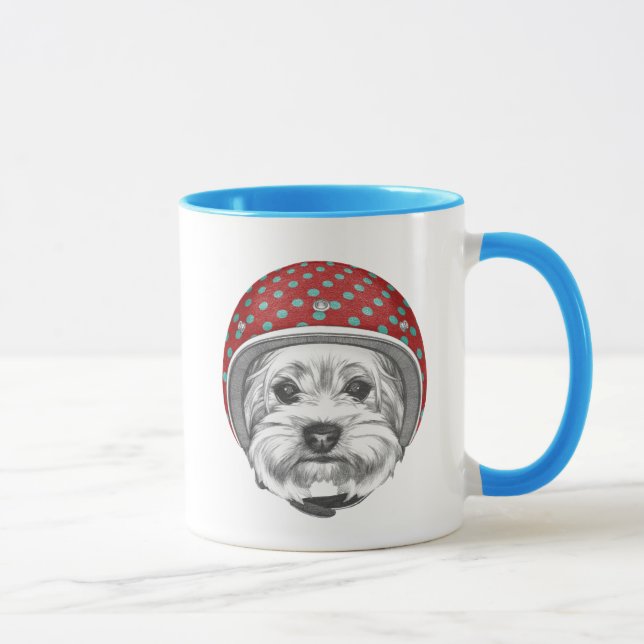 Draufgänger Yorkshires Terrier Tasse (Rechts)