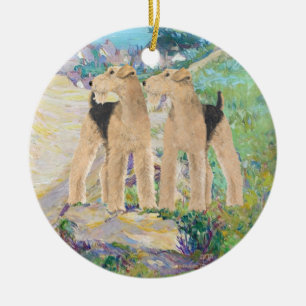 Draußen Erkundung Keramik Ornament