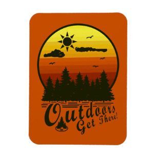 Draußen kommt es zum Magnet Orange