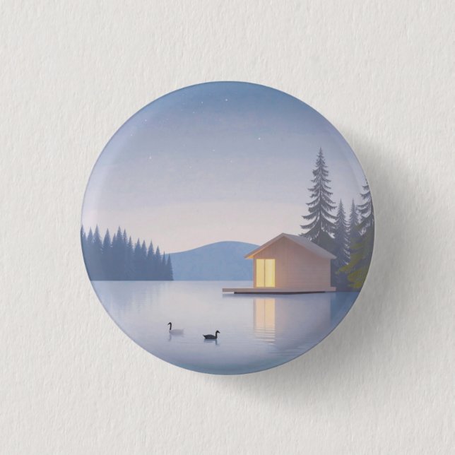 DraußenZeit Button (Vorderseite)
