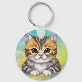 Drawing Cat Schlüsselanhänger