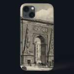 Drawing of Gate Saint-Denis Monument iPhone 13 Hülle<br><div class="desc">Great drawing of Gate Saint-Denis, French monument monument located in the city of Paris. Built in 1672 to replace a gate in the city wall this drawing depicts the triumphal arch in its early days. This would make a great gift for someone who likes to travel or enjoys French culture....</div>