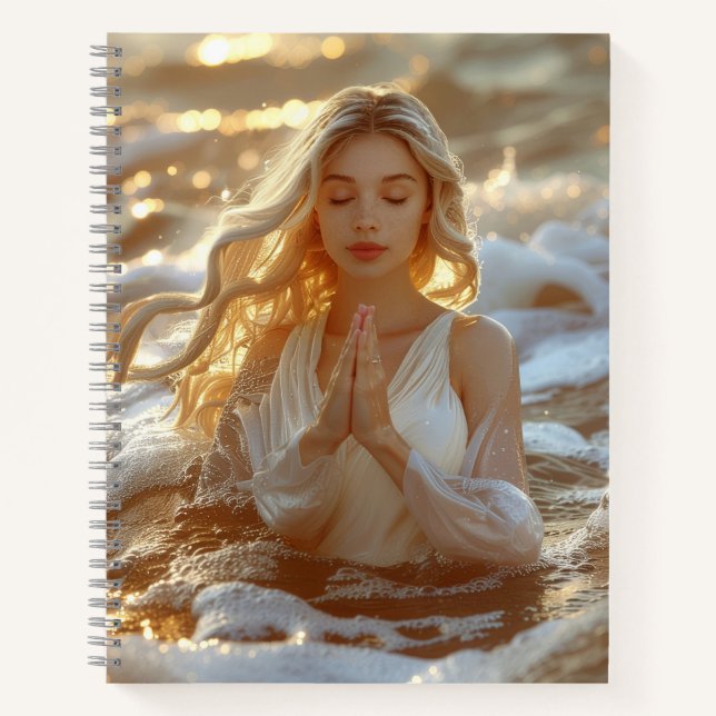 Drawstring Backpack Notizbuch (Vorderseite)