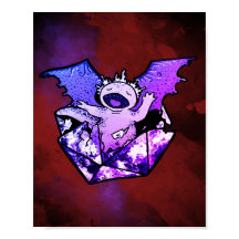 Draxolotyl Hatchling Poster