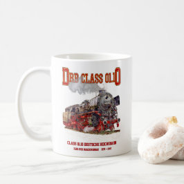 DRB Class 01.10 Steam Train. Deutsche Reichsbahn Kaffeetasse