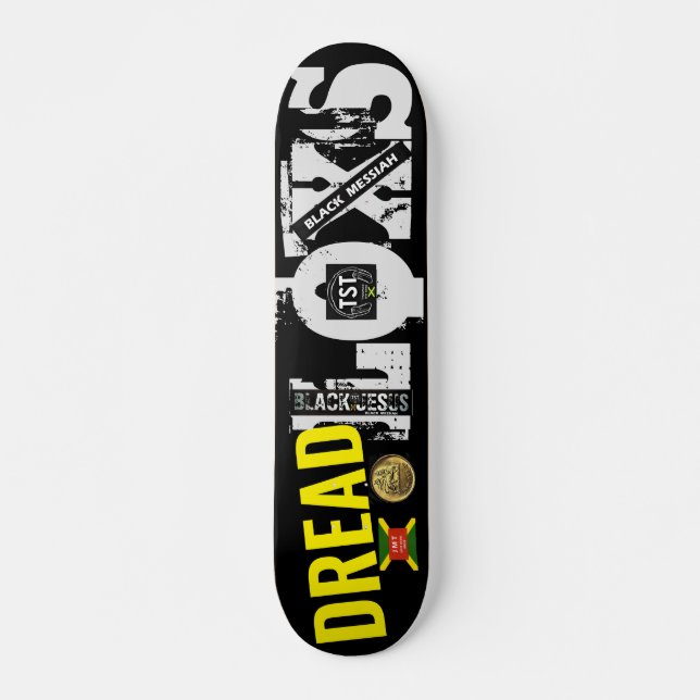 DREAD LOXS Skateboard, 7¾ Zoll Deck Skateboard (Vorne)