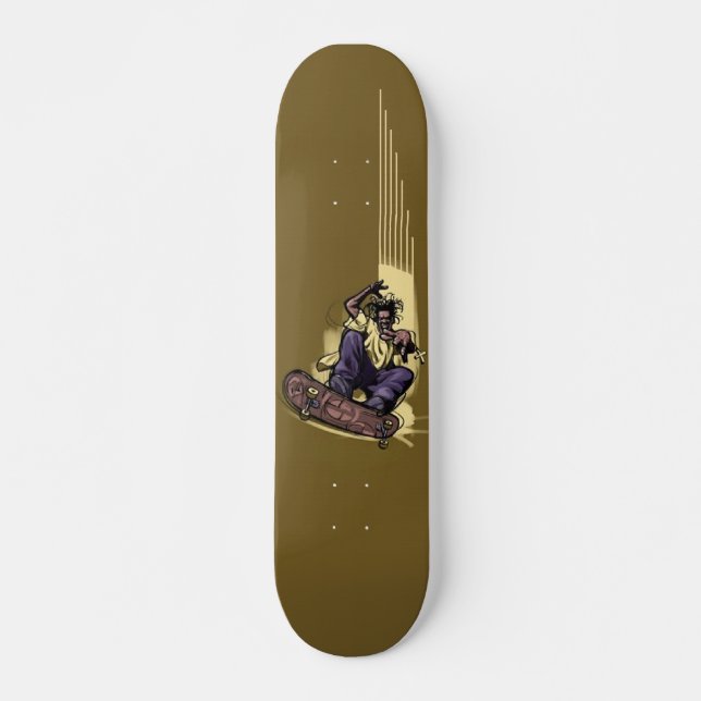 Dread-Man-Skateboard Skateboard (Vorne)