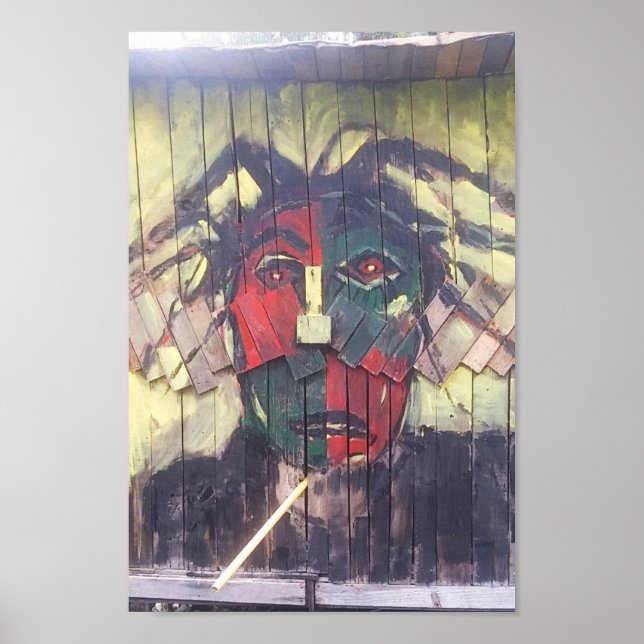 DREAD MIT ÜBERFLUSSVENTIL POSTER (Vorne)