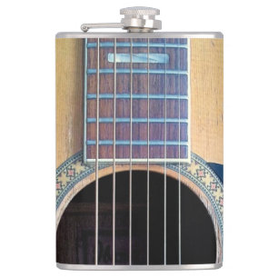 Dreadnought Acoustic Guitar Flachmann
