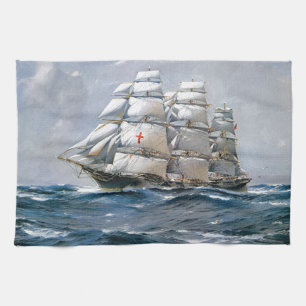 Dreadnought-Segelschiff Handtuch