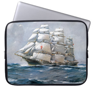 Dreadnought-Segelschiff Laptopschutzhülle