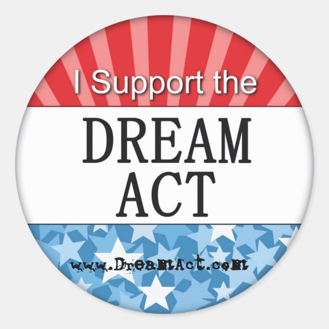 DREAM Act Stickers (Vorderseite)