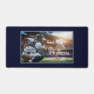 Dream Big Baseball Bureau Mat