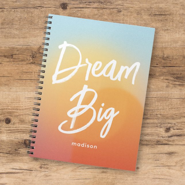 Dream Big Beautiful Carnet Ciel été (Créateur téléchargé)