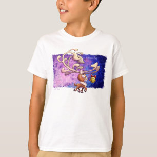 DREAM BIG CHRISTMAS REINDEER von Jeff Willis Art T-Shirt