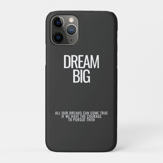 Dream Big coque iphone (Dos)