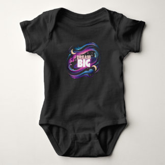 Dream Big - Cosmic Galaxy Baby Bodysuit Baby Strampler