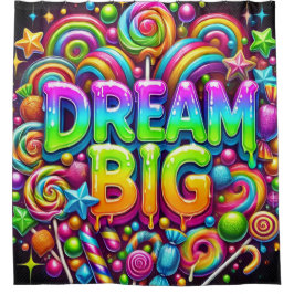 Dream Big Duschvorhang