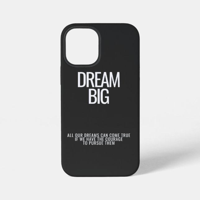 Dream Big iPhone Case iPhone 12 Mini Hülle (Rückseite)