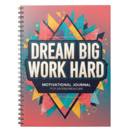 Dream Big Journal for Entrepreneurs Notizblock