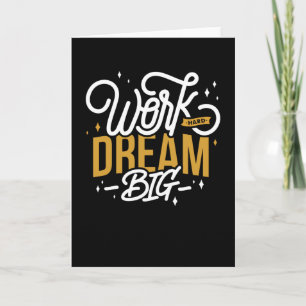 Dream Big Karte