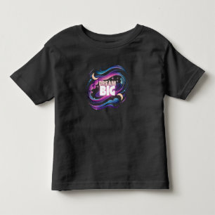 Dream Big - Kosmische Galaxie Kinder T - Shirt