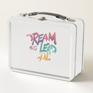 Dream Big Lead Bolly Metall Brotdose