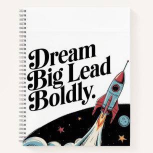 Dream Big, Lead Bolly Notizbuch