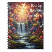 "Dream big" Libellen und Mystischer Wald