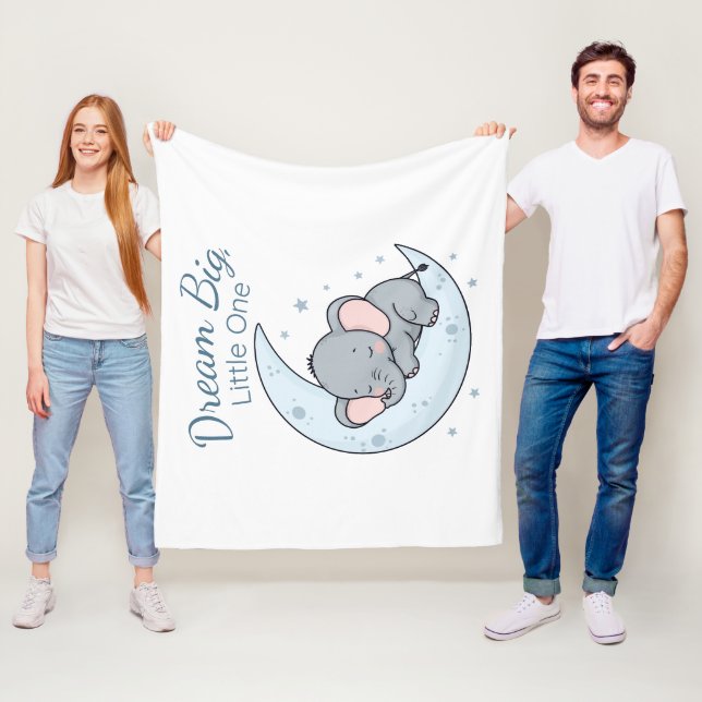 Dream Big, Little One Fleecedecke (Beispiel)