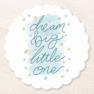 Dream Big Little One Pastel Stars Untersetzer
