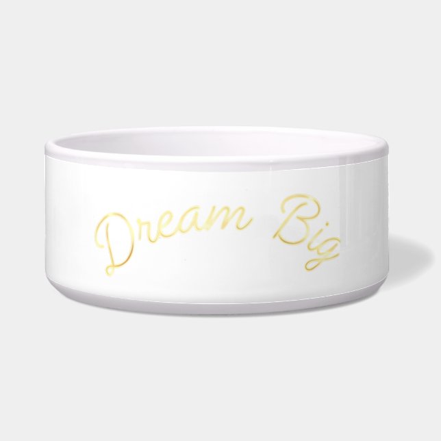 Dream big napf (Vorderseite)