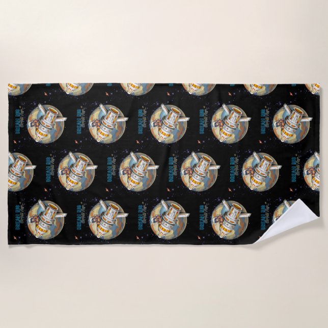 DREAM BIG ORBIT FAR STRANDTUCH (Vorderseite)