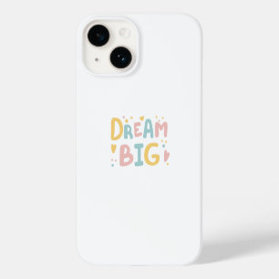 Dream Big Pastel Hearts Case-Mate iPhone 14 Hülle