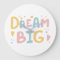 Dream Big Pastel Hearts